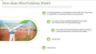 Renewable energy how does wind turbines work ppt elements