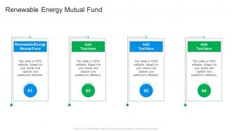 Renewable Energy Mutual Fund In Powerpoint And Google Slides Cpb