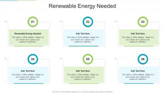 Renewable Energy Needed In Powerpoint And Google Slides Cpb