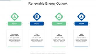 Renewable Energy Outlook In Powerpoint And Google Slides Cpb