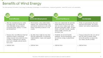 Renewable energy powerpoint presentation slides