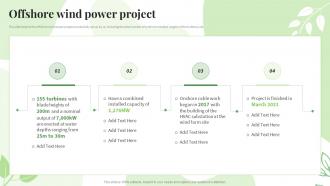 Renewable Energy Sources Offshore Wind Power Project Ppt Powerpoint Presentation Icon Slide Download