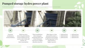 Renewable Energy Sources Pumped Storage Hydro Power Plant Ppt Powerpoint Presentation Ideas Graphics
