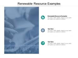 Renewable resource examples ppt powerpoint presentation summary cpb