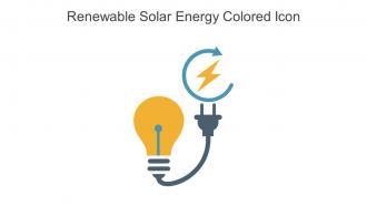 Renewable Solar Energy Colored Icon In Powerpoint Pptx Png And Editable Eps Format