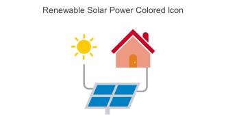 Renewable Solar Power Colored Icon In Powerpoint Pptx Png And Editable Eps Format