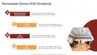 Renewable Stocks With Dividends In Powerpoint And Google Slides Cpb