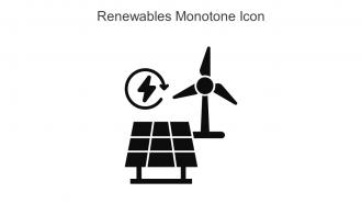 Renewables Monotone Icon In Powerpoint Pptx Png And Editable Eps Format