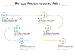 Renewal process insurance policy ppt powerpoint presentation tips cpb