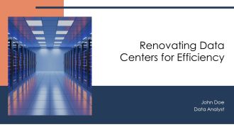 Renovating Data Centers For Efficiency PPT Graphics AT