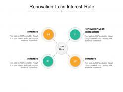 Renovation loan interest rate ppt powerpoint presentation layouts master slide cpb