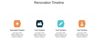 Renovation timeline ppt powerpoint presentation infographics styles cpb