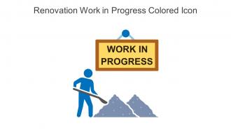 Renovation Work In Progress Colored Icon In Powerpoint Pptx Png And Editable Eps Format