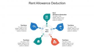 Rent allowance deduction ppt powerpoint presentation slides influencers cpb