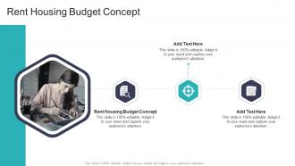 Rent Housing Budget Concept In Powerpoint And Google Slides Cpb