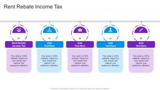 Rent Rebate Income Tax In Powerpoint And Google Slides Cpb