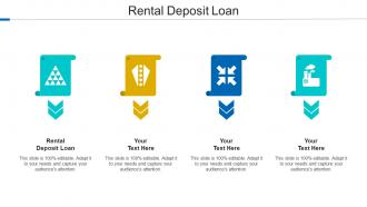 Rental Deposit Loan Ppt Powerpoint Presentation Inspiration Graphics Cpb