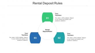 Rental deposit rules ppt powerpoint presentation icon aids cpb