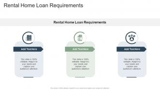 Rental Home Loan Requirements In Powerpoint And Google Slides Cpb