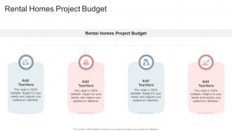Rental Homes Project Budget In Powerpoint And Google Slides Cpb