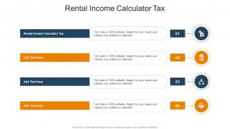 Rental Income Calculator Tax In Powerpoint And Google Slides Cpb