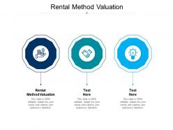 Rental method valuation ppt powerpoint presentation infographic template graphics example cpb