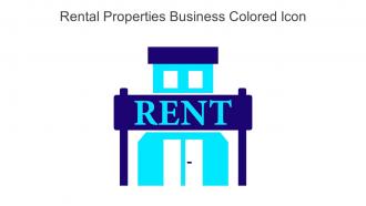 Rental Properties Business Colored Icon In Powerpoint Pptx Png And Editable Eps Format