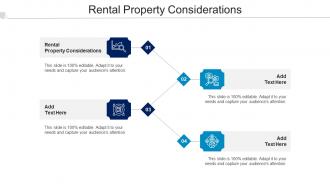 Rental Property Considerations Ppt Powerpoint Presentation Summary Format Cpb