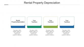 Rental property depreciation ppt powerpoint presentation portfolio design cpb