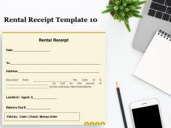 Rental receipt a1278 ppt powerpoint presentation infographic template topics
