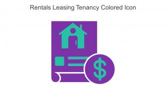Rentals Leasing Tenancy Colored Icon In Powerpoint Pptx Png And Editable Eps Format
