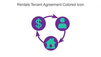 Rentals Tenant Agreement Colored Icon In Powerpoint Pptx Png And Editable Eps Format