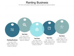 Renting business ppt powerpoint presentation file show cpb