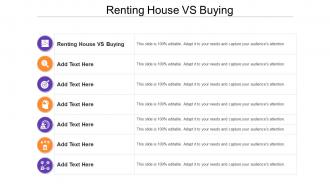 Renting House VS Buying Ppt Powerpoint Presentation Show Maker Cpb