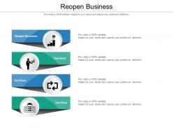 Reopen business ppt powerpoint presentation outline background images cpb