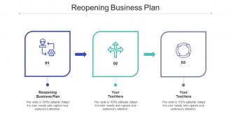 Reopening business plan ppt powerpoint presentation portfolio design ideas cpb