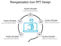 Reorganization Icon Ppt Design