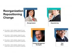 Reorganization repositioning change management strategies customer relationship management cpb