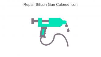 Repair Silicon Gun Colored Icon In Powerpoint Pptx Png And Editable Eps Format