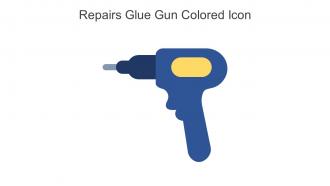 Repairs Glue Gun Colored Icon In Powerpoint Pptx Png And Editable Eps Format