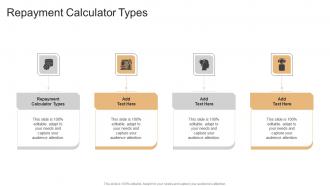 Repayment Calculator Types In Powerpoint And Google Slides Cpb