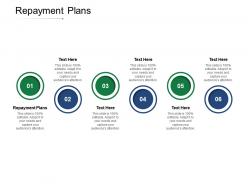 Repayment plans ppt powerpoint presentation slides portrait cpb