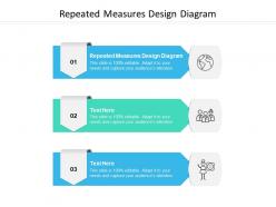 Repeated measures design diagram ppt powerpoint presentation portfolio templates cpb