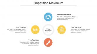 Repetition Maximum Ppt Powerpoint Presentation Portfolio Master Slide Cpb