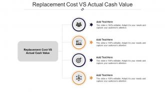 Replacement Cost VS Actual Cash Value In Powerpoint And Google Slides Cpb