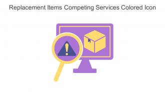 Replacement Items Competing Services Colored Icon In Powerpoint Pptx Png And Editable Eps Format