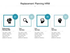 Replacement planning hrm ppt powerpoint presentation templates cpb
