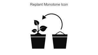 Replant Monotone Icon In Powerpoint Pptx Png And Editable Eps Format