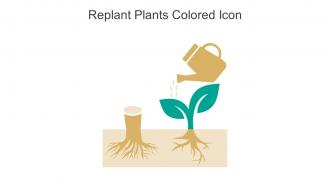 Replant Plants Colored Icon In Powerpoint Pptx Png And Editable Eps Format