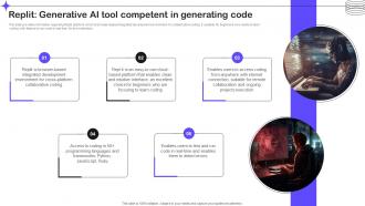 Replit Generative Ai Tool Competent In Generating Code Splendid 10 Generative Ai Tools AI SS V